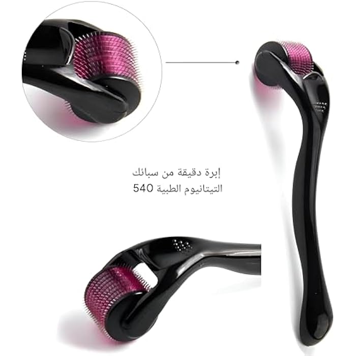 Hair Restoration Device - 540 Needle Derma Roller for Stimulating Hair Growth, Revitalizes Weak Hair, Ideal for Thinning Hair, Easy to Use for Quick Results - Image 2